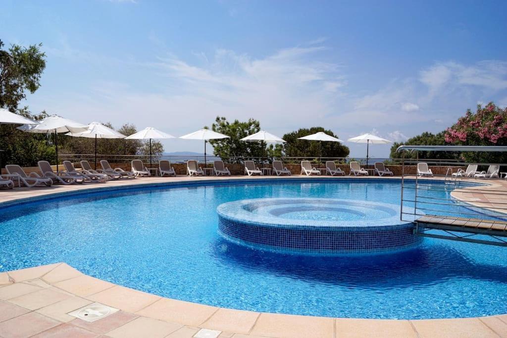 F2 Vue Mer Dans Residence Avec Piscine アジャクシオ エクステリア 写真